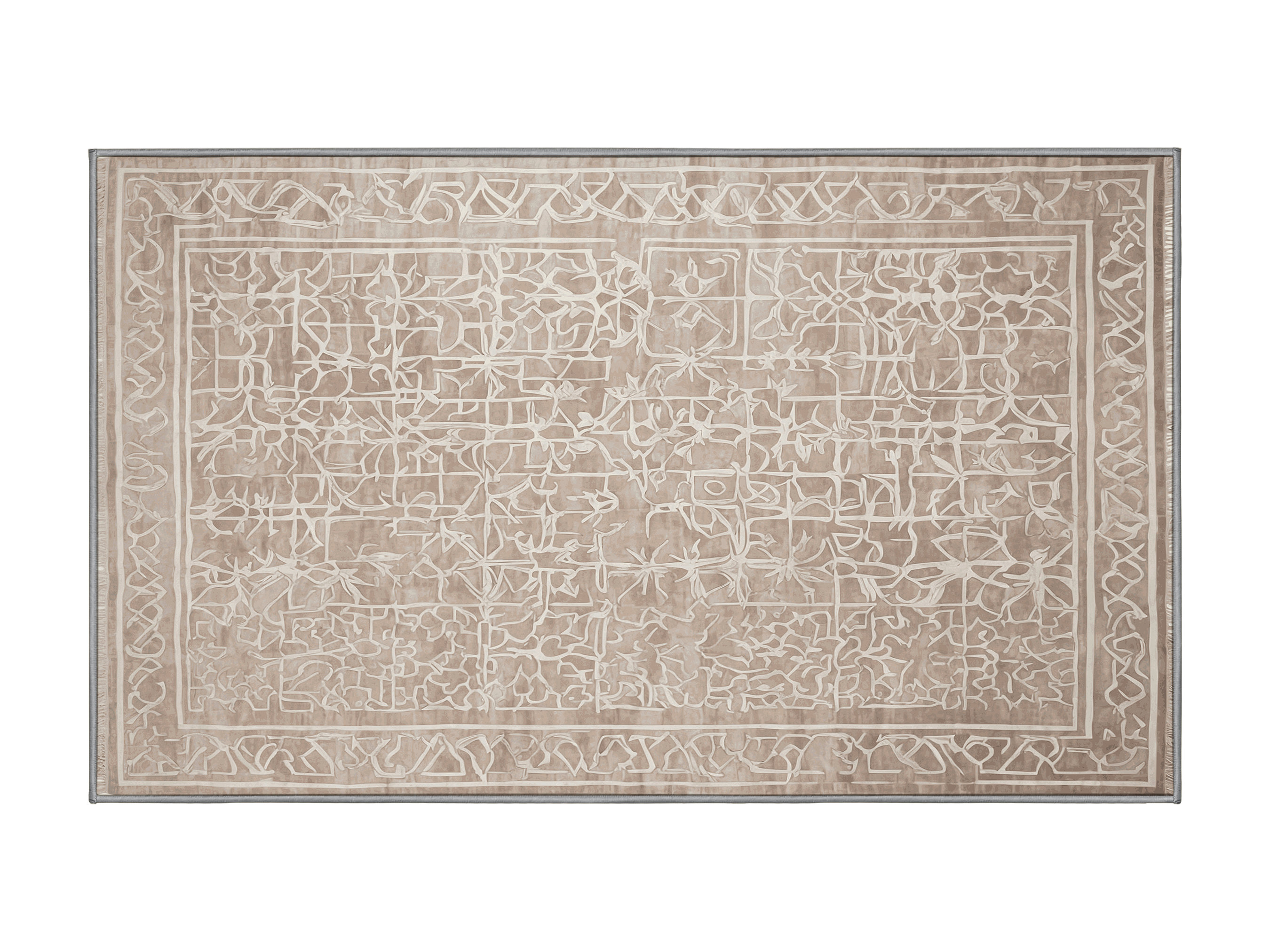 Bungalow Rose Machine Washable Gray Area Rug | Wayfair