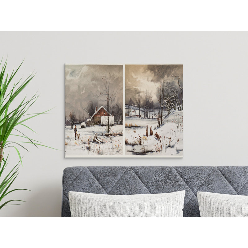 Wrapped Canvas Print Set, 60x40