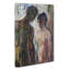 Nude Man And Woman by Edvard Munch - Wrapped Canvas Painting-61842858