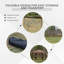 Pavillon de jardin escamotable Outsunny