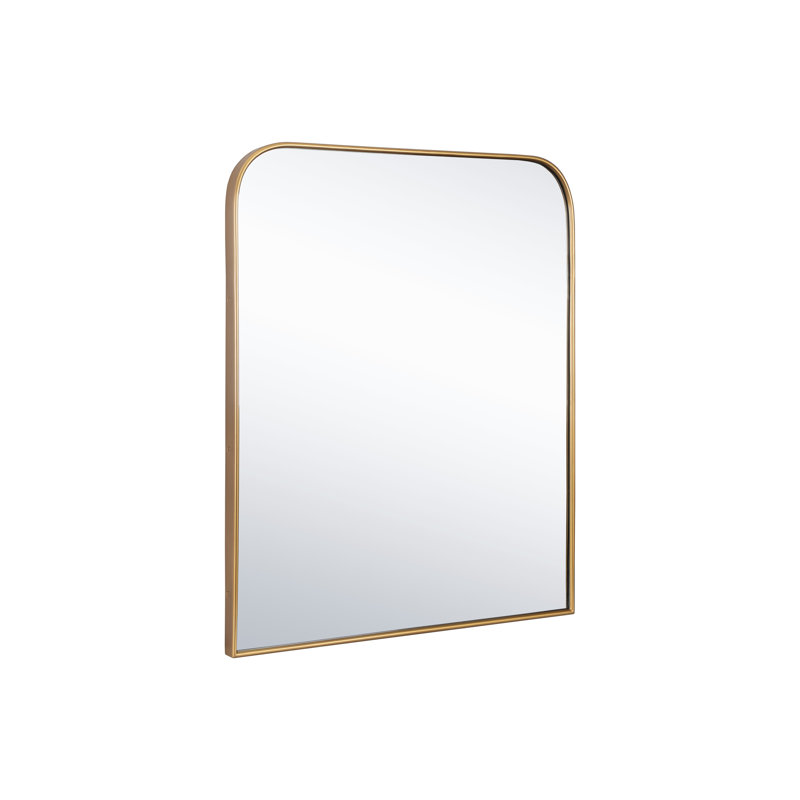 Yakob Wall Mirror - Black, Black, 40" x 36"