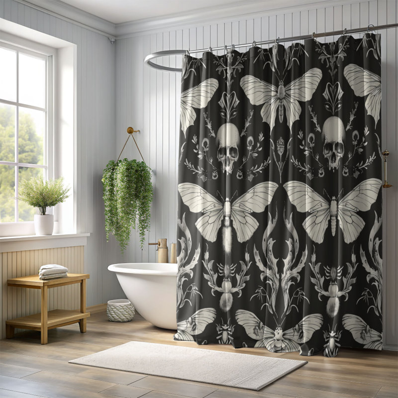 Rideau de douche Gothal Petal - Premium, H 74 po x l 71 po