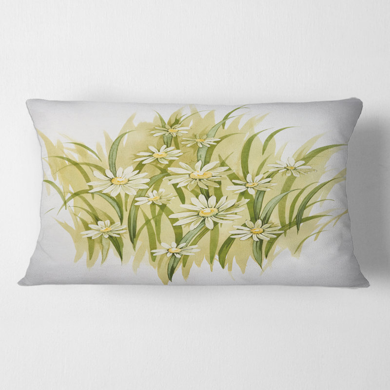Floral Throw Pillow