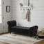 Luxurious Velvet Upholstered Bed Bench with Storage and High Backrest, Perfect for Bedroom and Lounge Areas-1857321599