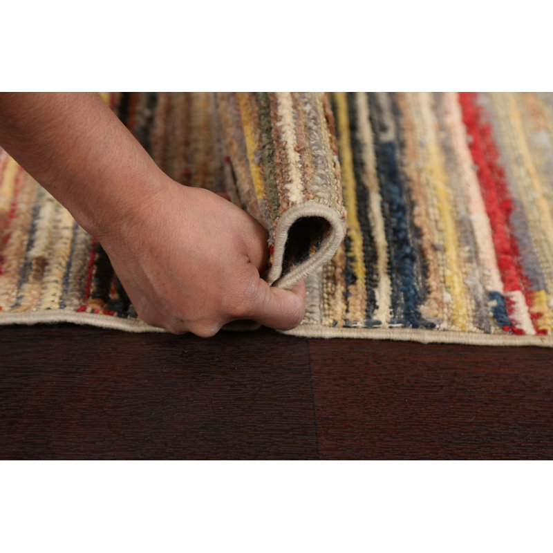 Tapis oriental Kwame Gabbeh Kashkoli noué à la main 3 x 5