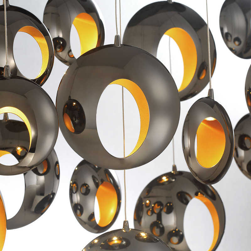 Lustre unique à 20 lumières DEL Arlington