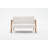 Stylish 2-Seat Sofa, Cream Color, 44.9 x 31.5 x 33.5 Inches | Durable Beech Wood Frame, 100% Polyester Chenille Fabric, Comfortable 12 cm 32 DNS Foam Seating | Perfect for Living Room, Elegant Design-56177420
