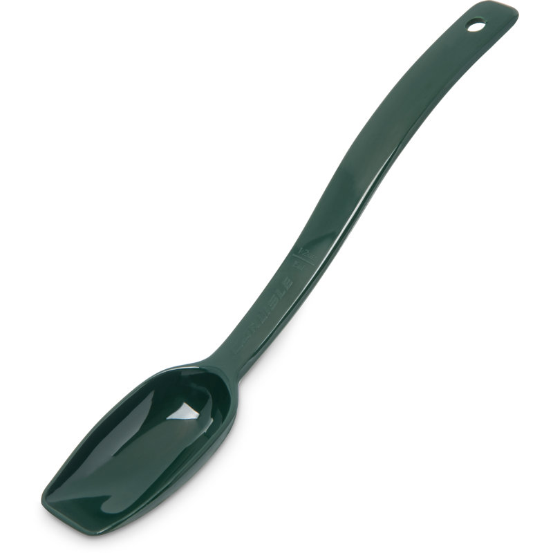 Produits alimentaires Carlisle 0,5 oz. Cuillère solide, Vert forêt