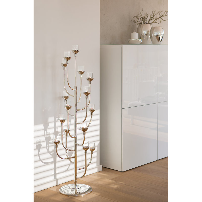 Iron Floor Candelabra, 132cm H x 48cm W x 48cm D