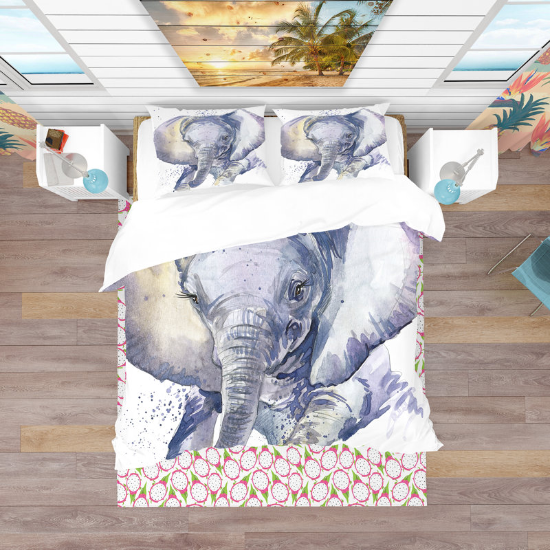 Eclectic Duvet Cover, Full/Queen Duvet Cover + 2 Shams