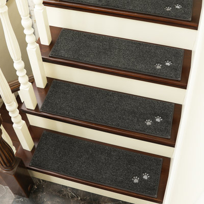 Non-Slip Washable Square Stair Landing Mat