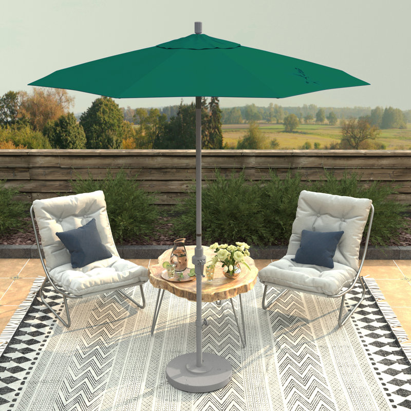 Parasol de marché 7 pi 6 po Kahron, Spectre Aztec Sunbrella® Plainweave