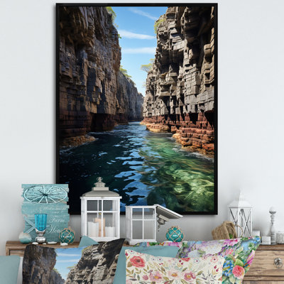 «River In USA Acadia National Park», reproduction sur toile