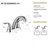 Modern Bathroom Sink Faucet with 2-handle-120650244
