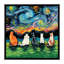 «Starry Cats» par Aja Trêves - reproduction d'art sur-49703736-49703743