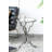 Harrami Glass Top End Table