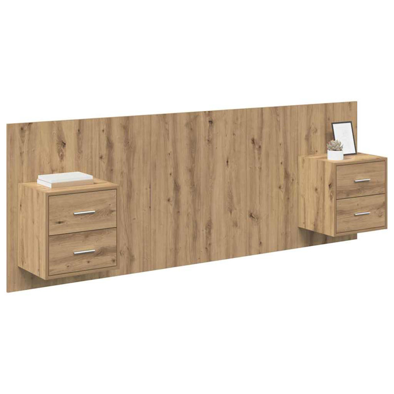 UK Emperor Headboard, Emperor (7'), Artisan Oak