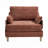 Chenille Upholstered Convertible Chair-87112327