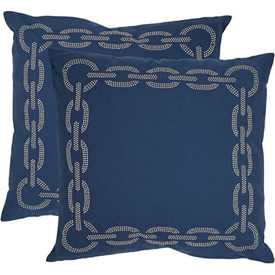  Coussin en coton Paisley