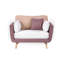 Tavario Upholstered Fabric Armchair