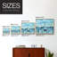 «Evening on the Bay» - reproduction encadrée - Restickable-1516702631-1516702629