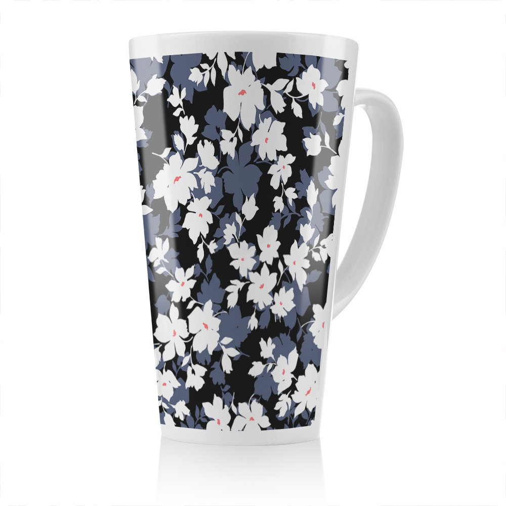 Flowers Latte Mug