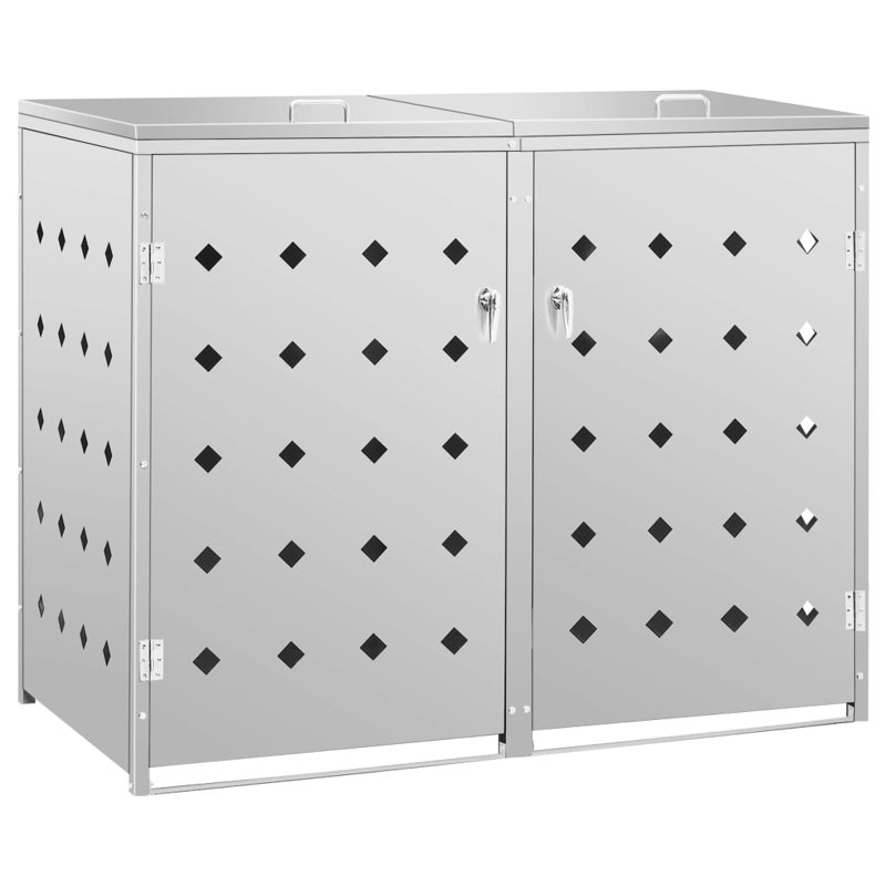 Satomi Metal Double Bin Store