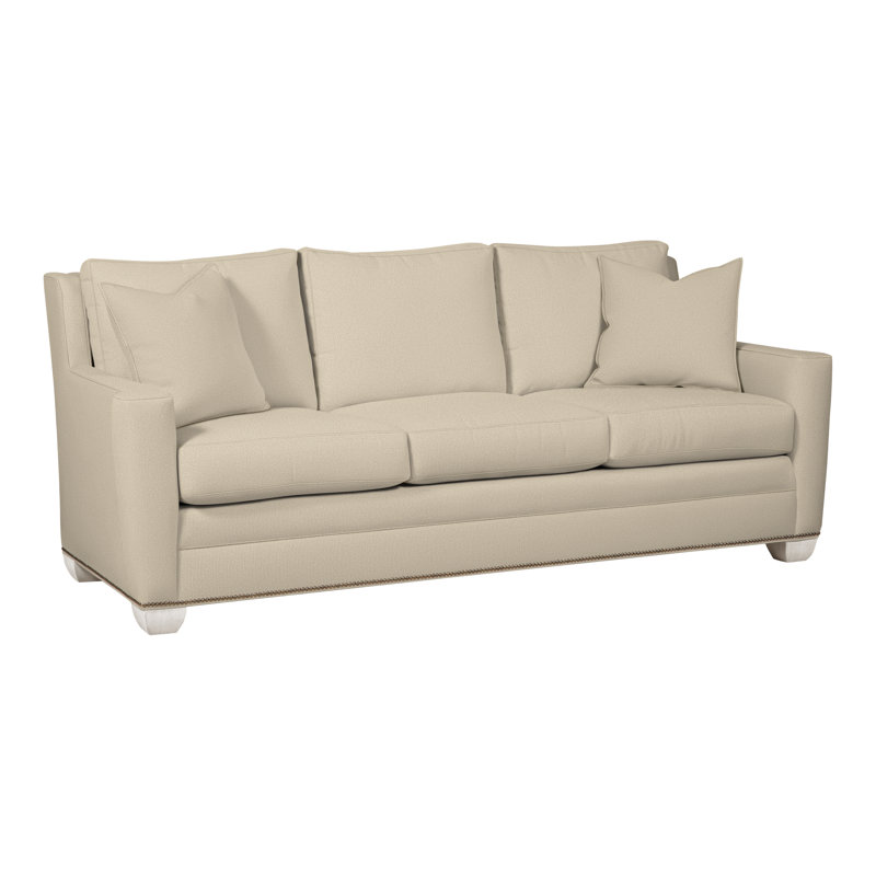 Brookford 86" Sofa, Casa Blanca, Tuck Linen Polypropylene/Olefin, Yes