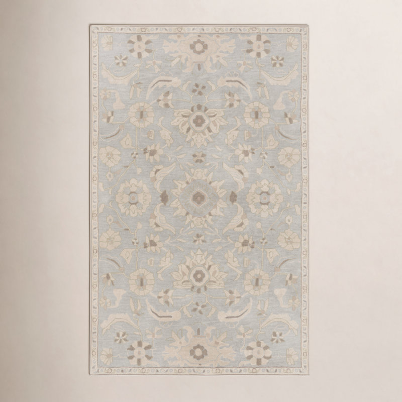 Arden Wool Oriental Indoor Rug, Rectangle 5' x 8'