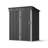 Aiho 5 ft. W X 3 ft. D Metal Vertical Storage Shed-65754012