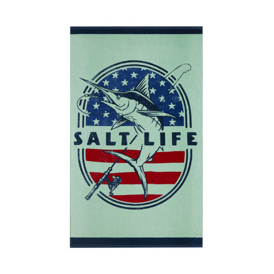 SALTY N' PROUD BEACH TOWEL