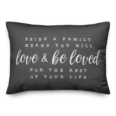 Coussin intérieur / extérieur Love And Be Loved