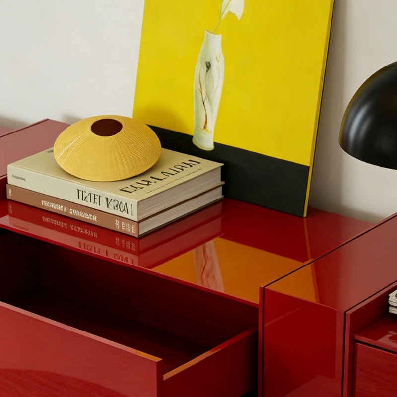 Italian-style modern and simple sideboard