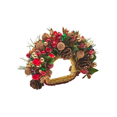Tinsel Bow Napkin Ring