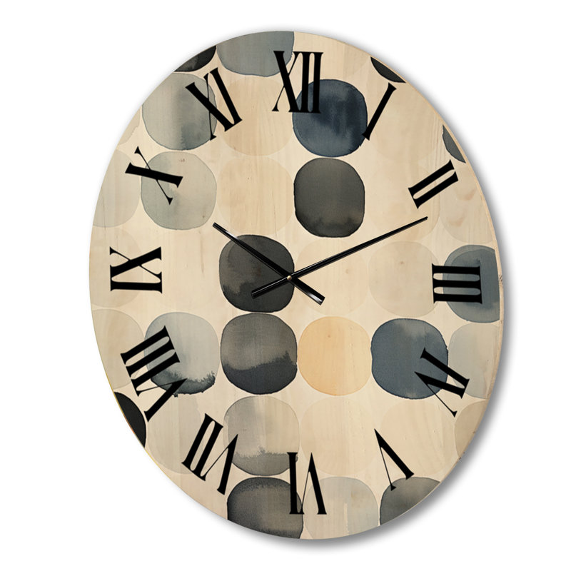 Horloge murale en bois massif Warwickshire, Moyenne