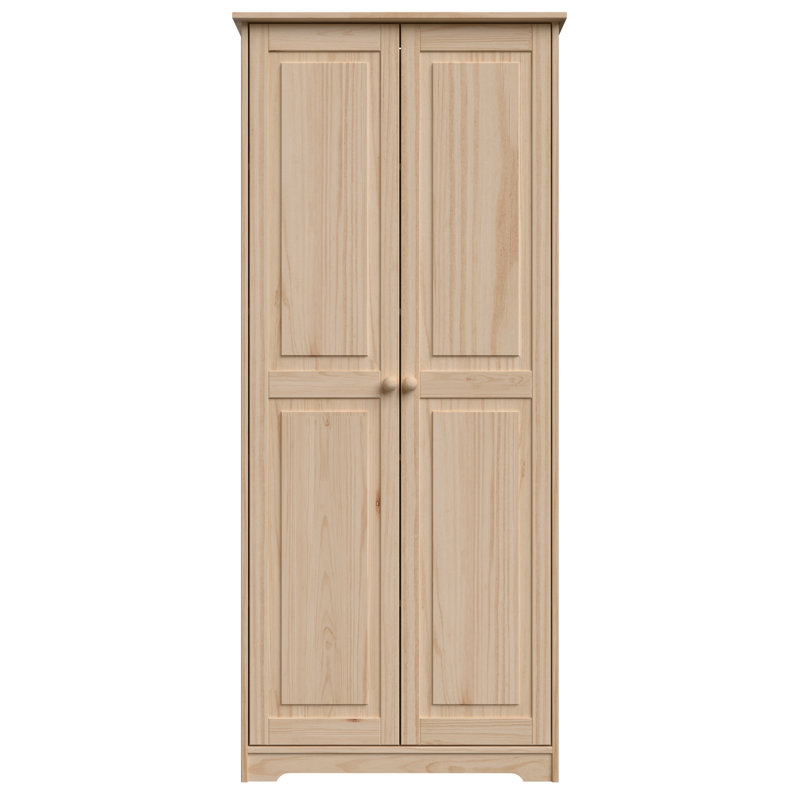 Madalyn Cabinet Pantry 2 Doors with Solid Wood - Elevate your Storage with Charm, Natural
