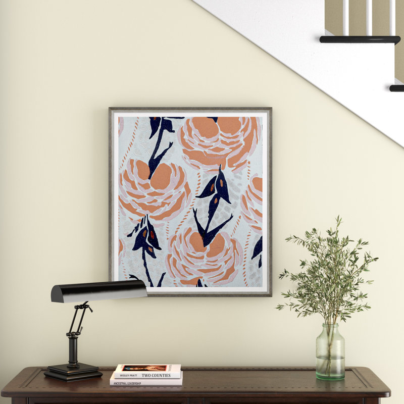 Asian Textile Designs - Impression sur cadre photo