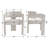 19'' H Modern Upholstered  Dining Armchair With Backrest For Living Room/Dining Room-73136446