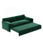 Canapé-lit convertible grand 3-en-1 avec rangement latéral, causeuse multifonctionnelle en velours pour le salon et la chambre à coucher-1997268790