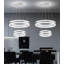 2-ring Modern Led Dimmable Chandelier Gold-130133964