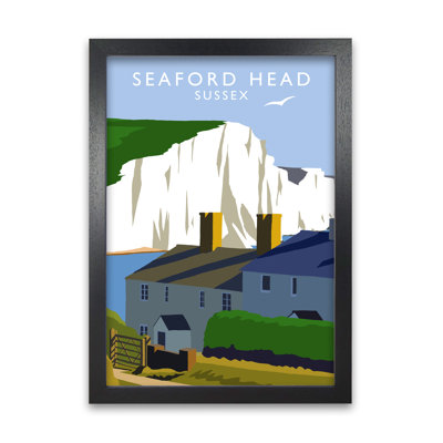 Seaford Head Sussex by Richard O'Neill - Print