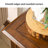 Brown Solid Wood Shoe Storage Bench