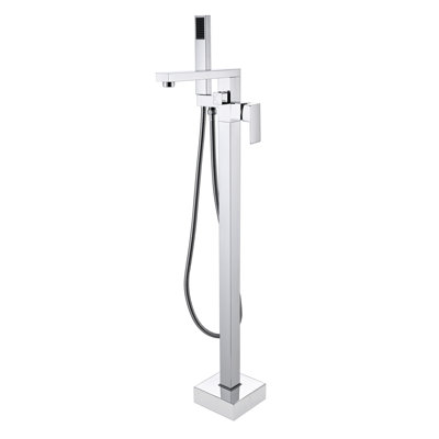 Freestanding Tub Filler with Diverter