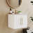 24" Wall-Mounted Single Bathroom Vanity with Sink-1236038711