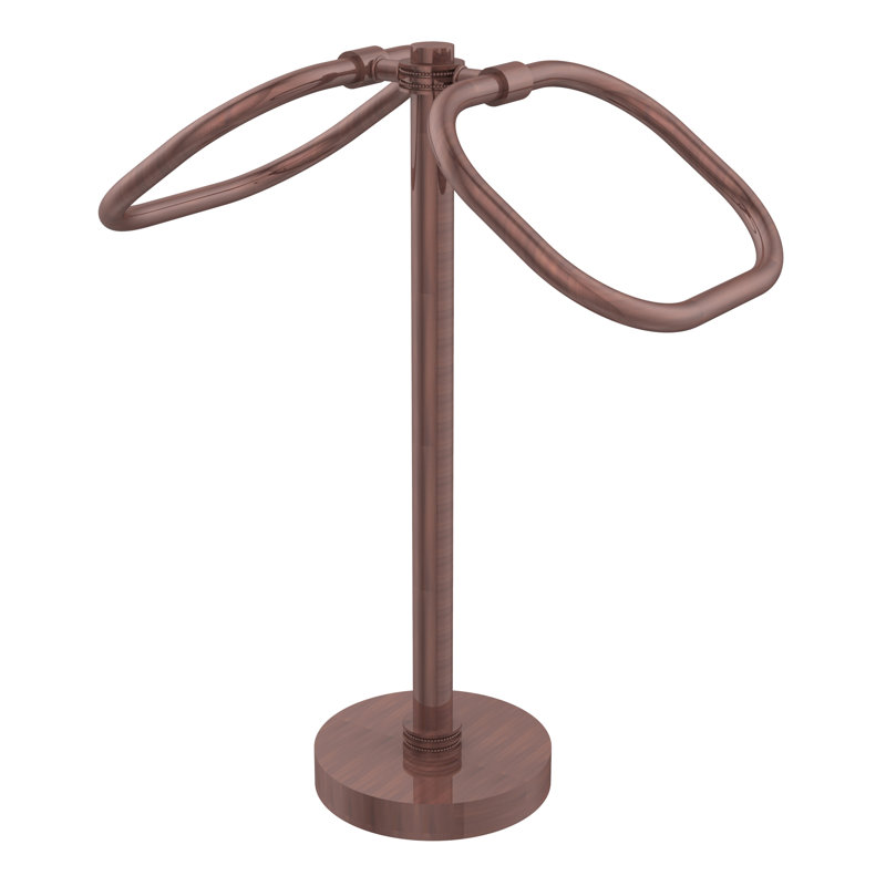 Anneau à serviettes en laiton allié, Cuivre antique