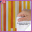 Housse de couette à motif de rayures orange moderne-123022246