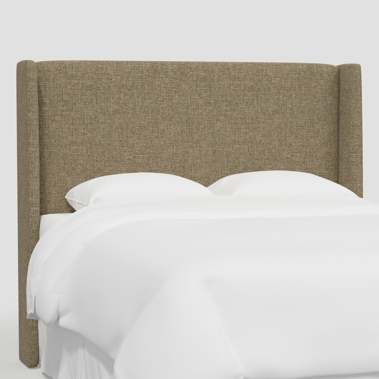 Tilly Upholstered Headboard, Twin, Classic Talc Linen