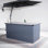 312 Gallon Water Resistant Steel Lockable Deck Box