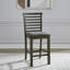  Ensemble de table à tréteaux avec chaises rembourrées et banc 6 pièces Luz-1049324468