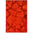 Stylish and Durable Luthersville Hand Knotted Modern Abstract Wool Indoor Red Rectangle Area Rugs-97701259